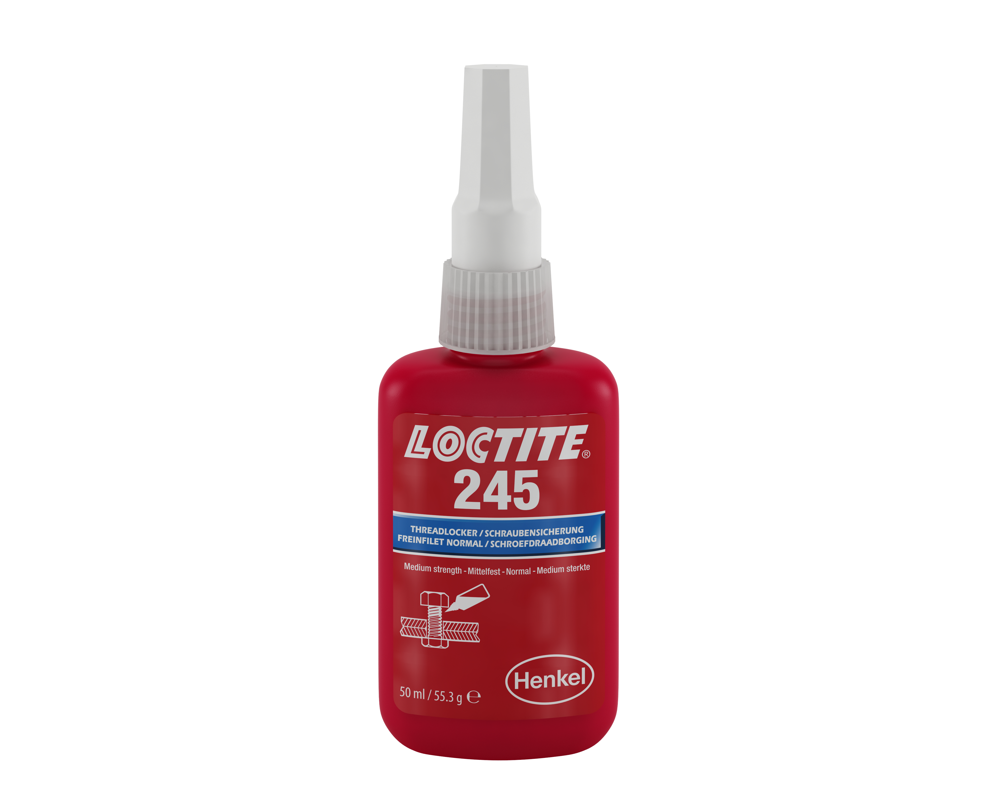 Loctite 245 x 250ml Medium Strength Threadlocking Adhesive